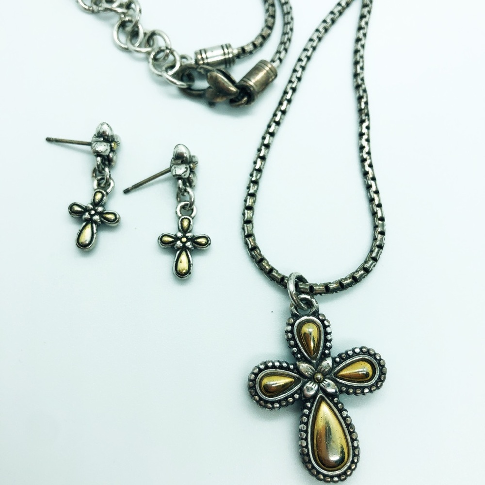 Bright Necklace and Earring set